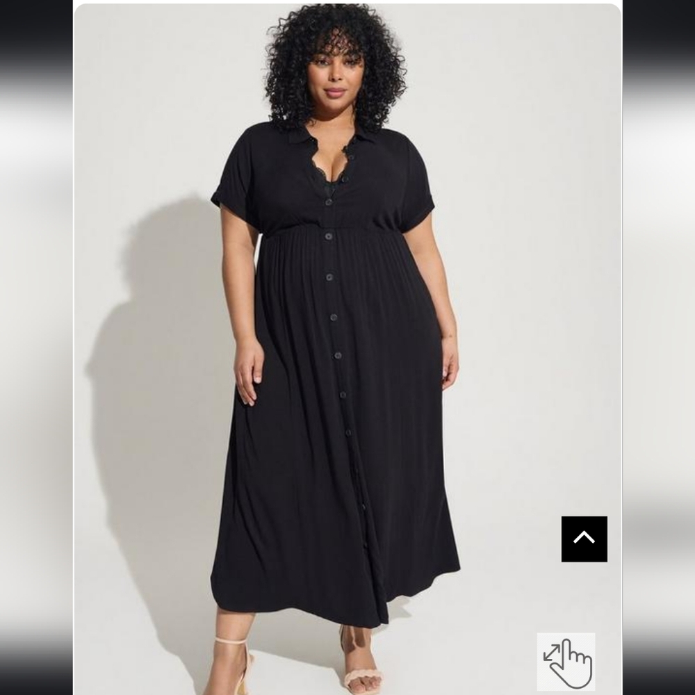 Elegant Black Maxi Dress